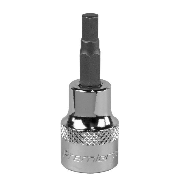 Sealey Premier Hex Socket Bit 3/8IN Sq Drive 5mm (5054511779363) SBH008