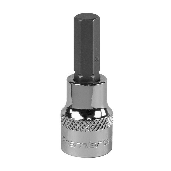 Sealey Premier Hex Socket Bit 3/8IN Sq Drive 8mm (5054511779493) SBH011