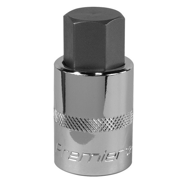 Sealey Premier Hex Socket Bit 1/2IN Sq Drive 19mm (5054511779783) SBH026