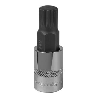 Sealey Premier Spline Socket Bit 3/8IN Sq Drive M12 (5054511780680) SBS009