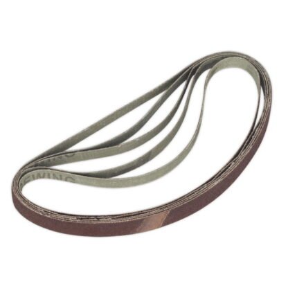 Sealey 12 x 456mm Sanding Belt 120Grit - Pack of 5 (5051747350847) SBS35/B120GW