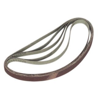 Sealey 12 x 456mm Sanding Belt 60Grit - Pack of 5 (5051747350816) SBS35/B60GW