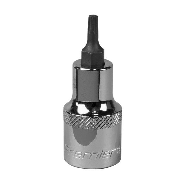 Sealey Premier TRX- Star* Socket Bit 1/2IN Sq Drive T20 (5054511780048) SBT017