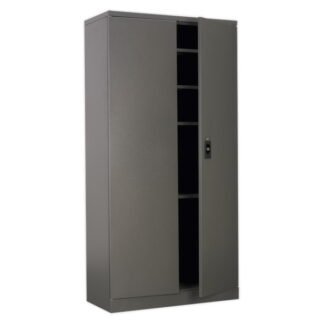 Sealey Floor Cabinet 4 Shelf 2 Door (5051747377295) SC01