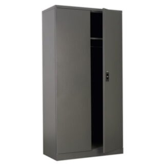 Sealey Floor Cabinet 2 Door 4 Shelf & Hanging Rail (5051747512948) SC02