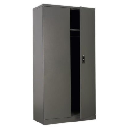 Sealey Floor Cabinet 2 Door 4 Shelf & Hanging Rail (5051747512948) SC02