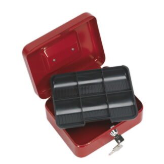 Sealey Key Lock Cash Box 200 x 160 x 90mm (5051747624122) SCB2