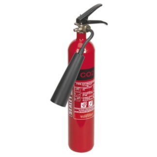 Sealey Carbon Dioxide Fire Extinguisher 2kg (5024209891806) SCDE02