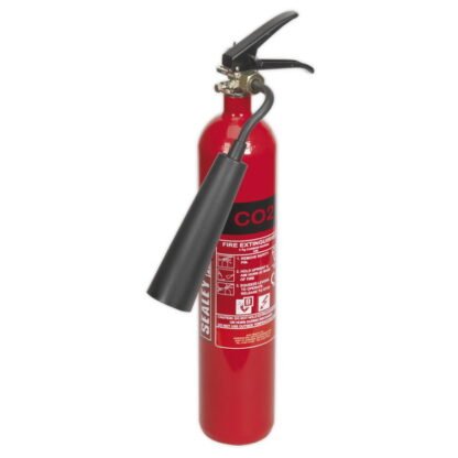 Sealey Carbon Dioxide Fire Extinguisher 2kg (5024209891806) SCDE02