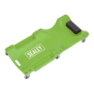 Sealey Composite Creeper with 6 Wheels - Hi- Vis Green (5054511980288) SCR80HV