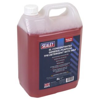Sealey Concentrated General- Purpose TFR Detergent with Wax 5L (5054511040050) SCS003