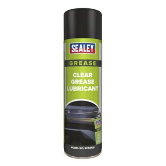 Sealey Clear Grease Lubricant 500ml - Pack of 6 (5054511062502) SCS012