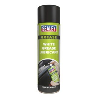 Sealey White Grease Lubricant 500ml - Pack of 6 (5054511062526) SCS014