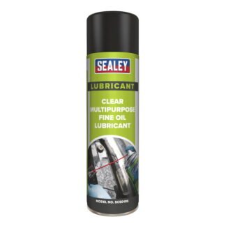 Sealey Clear Multipurpose Fine Oil Lubricant 500ml (5054511074932) SCS019S
