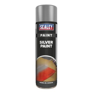 Sealey Paint 500ml - Silver (5054511075069) SCS031S