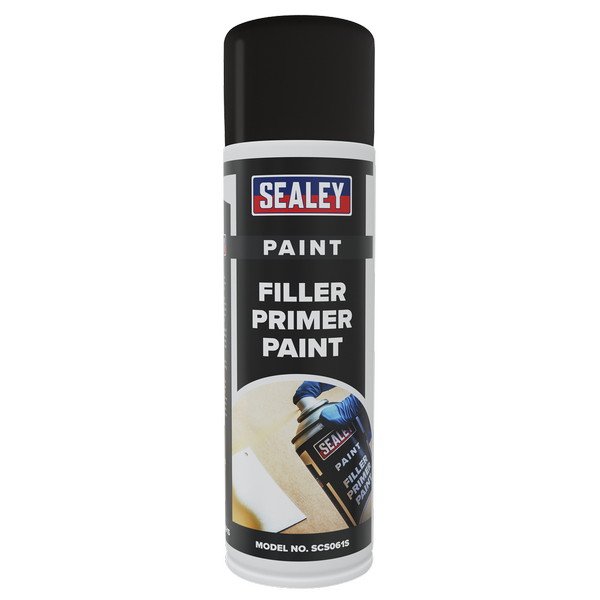 Sealey Filler Primer Paint 500ml (5054630217029) SCS061S