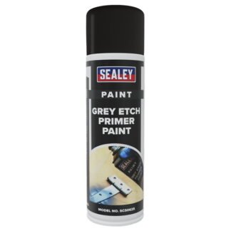 Sealey Etch Primer Paint 500ml - Grey (5054630217043) SCS062S