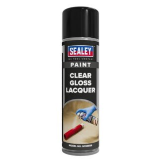 Sealey Gloss Lacquer 500ml - Clear (5054630418105) SCS065S