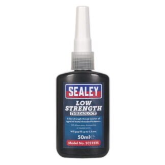 Sealey Low Strength Thread Lock 50ml (5054511070408) SCS222S