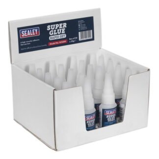 Sealey Rapid Set Super Glue 20g - Pack of 20 (5054511062236) SCS304