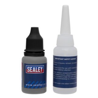 Sealey Fast- Fix Filler & Adhesive - Black (5054511511031) SCS908