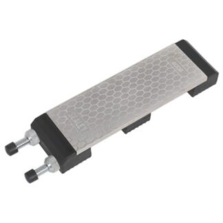 Sealey Combination Diamond Sharpening Whetstone with Adjustable Stone Holder (5054511233605) SCSS1