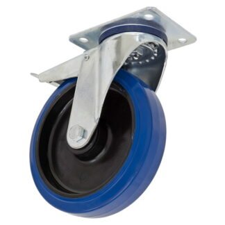 Sealey 100mm Castor Wheel with Swivel Plate & Total Lock (5054630029776) SCW3100SPLEM