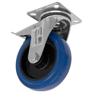 Sealey 125mm Castor Wheel with Swivel Plate & Total Lock (5054630028083) SCW3125SPLEM