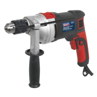 Sealey 13mm Variable Speed Hammer Drill with Reverse 850W/230V (5024209624244) SD800