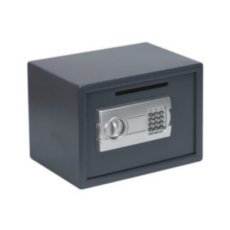 Sealey Electronic Combination Security Safe with Deposit Slot 350 x 250 x 250mm (5051747624207) SECS01DS