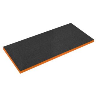 Sealey Easy Peel Shadow Foam® 1200 x 550 x 50mm - Orange/Black (5054630028496) SF50OR