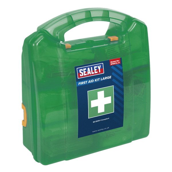 Sealey First Aid Kit, Large - BS 8599- 1 Compliant (5051747657496) SFA01L