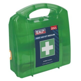 Sealey First Aid Kit, Medium - BS 8599- 1 Compliant (5051747657489) SFA01M