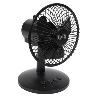 Sealey 3- Speed Oscillating USB Desk Fan 6IN (5054630592225) SFF6USB