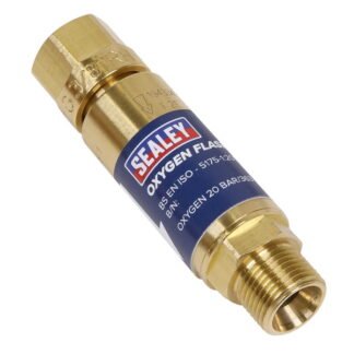 Sealey Oxygen Flash Back Arrestor (5054630233432) SGA3/FBA