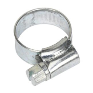 Sealey Zinc Plated Hose Clip 8- 14mm - Pack of 30 (5054511003024) SHC000