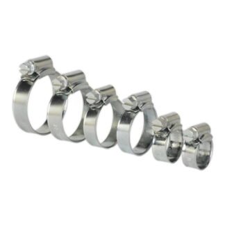 Sealey Zinc Plated Hose Clip Assortment 8- 29mm 30pc (5054511003949) SHCS1