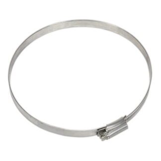 Sealey Stainless Steel Hose Clip 130- 150mm - Pack of 5 (5054511036954) SHCSS6