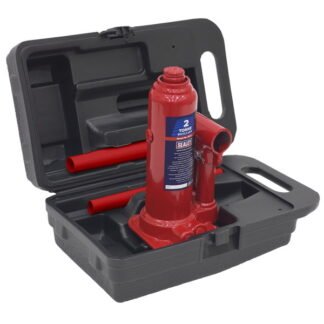 Sealey Bottle Jack 2 Tonne with Storage Case (5054511351859) SJ2BMC