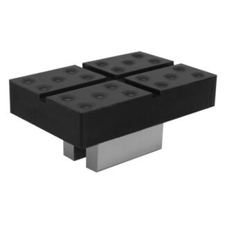 Sealey Cross Slotted Rubber Support for Viking Jacking Beams 82mm (5054630331985) SJBEX.A05
