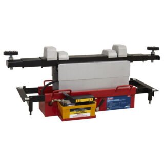 Sealey Air Jacking Beam 2 Tonne with Arm Extenders & Flat Roller Supports (5054630009266) SJBEX200A