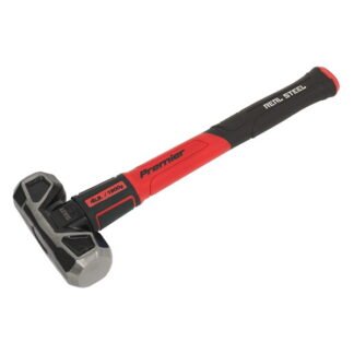 Sealey Premier Short Handle Sledge Hammer with Fibreglass Shaft 4lb (5054630366970) SLHG04