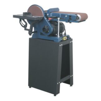 Sealey Floor Standing 1220 x 150mm Belt/230mm Disc Sander (5024209182836) SM15