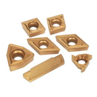 Sealey Tips for Lathe Turning Tool Set SM3025CS5 (5054511177336) SM3025CS5R