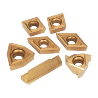 Sealey Tips for Lathe Turning Tool Set SM3025CS6 (5054511177343) SM3025CS6R