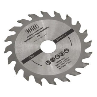 Sealey 20tpu Circular Saw Blade Ø85 x 15 x 1.3mm (5054630247255) SM85B20
