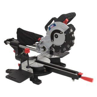 Sealey Sliding Compound Mitre Saw 216mm (5054511918939) SMS216