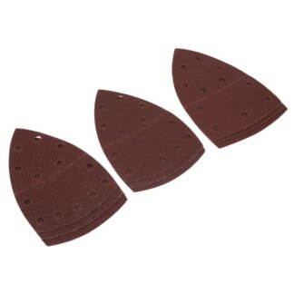 Sealey Detail Sander Sanding Sheet Set 9pc (5054630252747) SMTA10