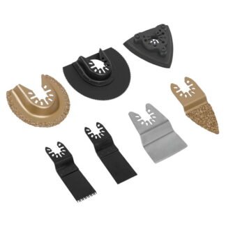 Sealey All- Purpose Multi- Tool Blade Set 7pc (5054630210648) SMTS7