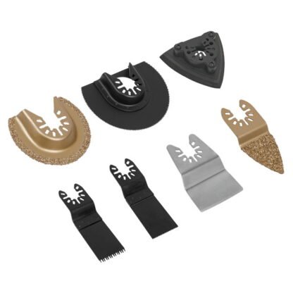 Sealey All- Purpose Multi- Tool Blade Set 7pc (5054630210648) SMTS7